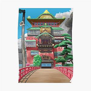 Spirited Away - Bathhouse Spirited Away Digital Art Poster RB2212