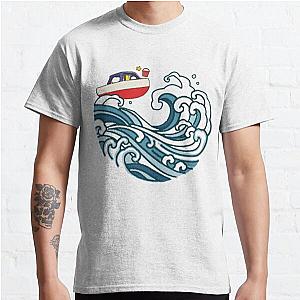 boat on big wave Classic  Classic T-Shirt RB2212