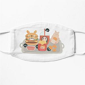 Ghibli fast food | fan  Flat Mask RB2212