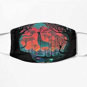 Princess Mononoke - Forest Spirit - Woodland Illustration Flat Mask RB2212