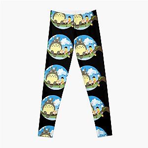 Spirited Away - Spirited faces away Leggings RB2212