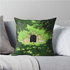 Anime Sticker Spirited Away Throw Pillow RB2212