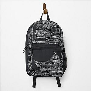 Japanese Onsen Bathhouse Backpack RB2212