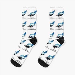 blue leaf Socks RB2212