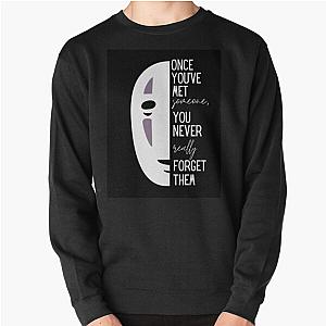 Spirited Away - Spirited away, Once you've met someone, No face Pullover Sweatshirt RB2212