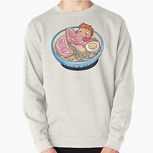 Ponyo Movie - PonRamen Pullover Sweatshirt RB2212