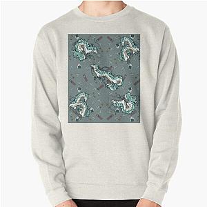 Spirited Away - Haku pattern Pullover Sweatshirt RB2212