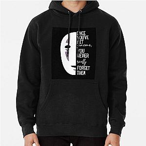 Spirited Away - Spirited away, Once you've met someone, No face Pullover Hoodie RB2212