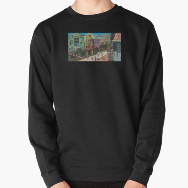 Chihiro lost in city - Spirited Away Pullover Sweatshirt RB2212 product Offical GHIBLI1 Merch