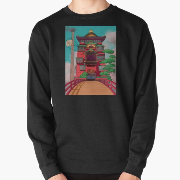 the bathhouse Pullover Sweatshirt RB2212 product Offical GHIBLI1 Merch