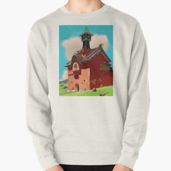 clock tower Pullover Sweatshirt RB2212 product Offical GHIBLI1 Merch