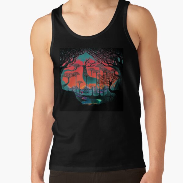 Forest Spirit - Woodland Illustration Tank Top RB2212 product Offical GHIBLI1 Merch