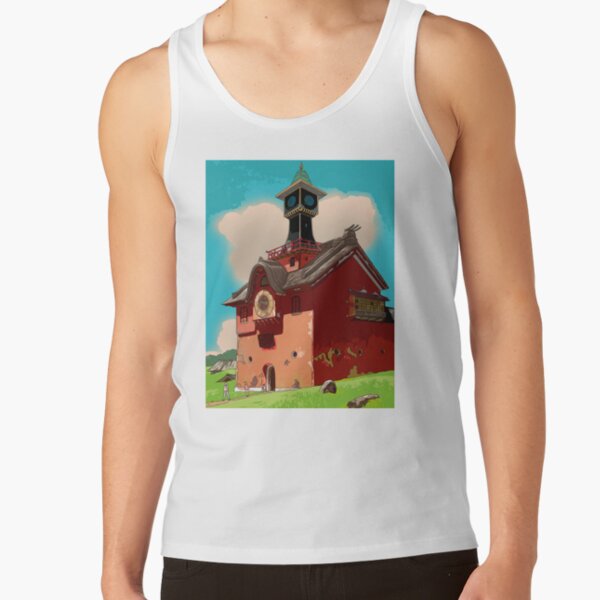 clock tower Tank Top RB2212 product Offical GHIBLI1 Merch