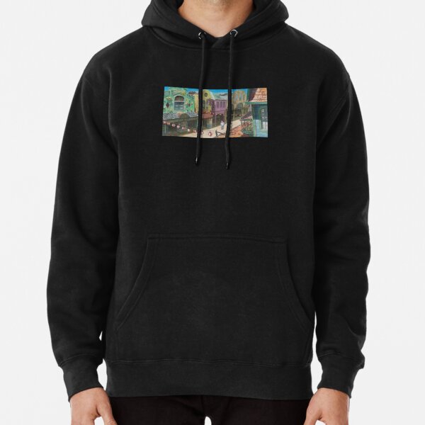 Chihiro lost in city - Spirited Away Pullover Hoodie RB2212 product Offical GHIBLI1 Merch