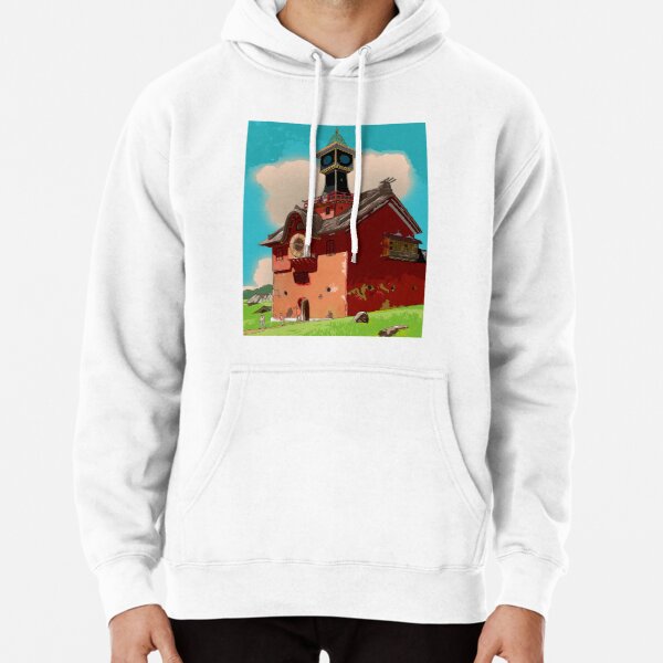 clock tower Pullover Hoodie RB2212 product Offical GHIBLI1 Merch