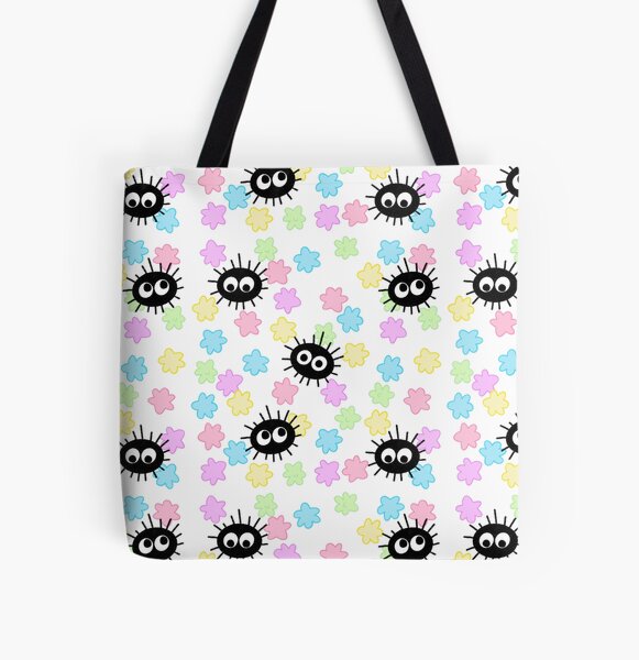 Konpeito Soot Sprites - Small  All Over Print Tote Bag RB2212 product Offical GHIBLI1 Merch