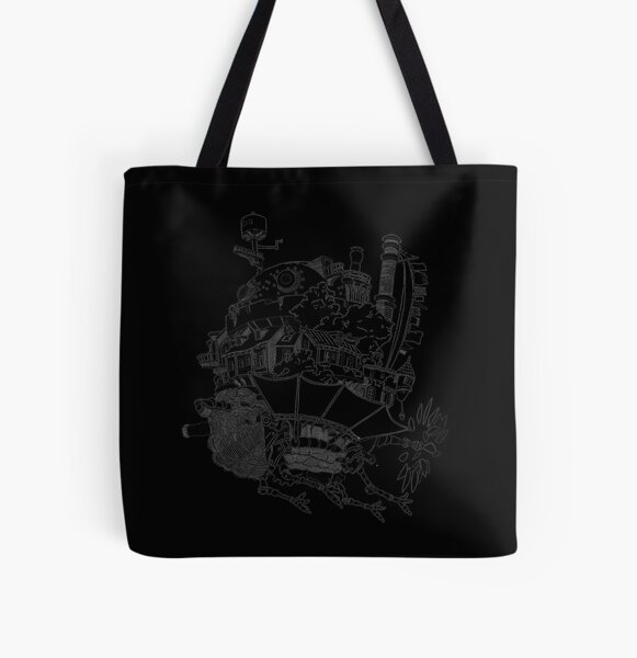 Howl's moving castle All Over Print Tote Bag RB2212 product Offical GHIBLI1 Merch