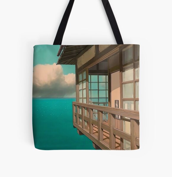 beautiful view sea All Over Print Tote Bag RB2212 product Offical GHIBLI1 Merch