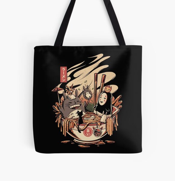 Ramen Bath Party All Over Print Tote Bag RB2212 product Offical GHIBLI1 Merch