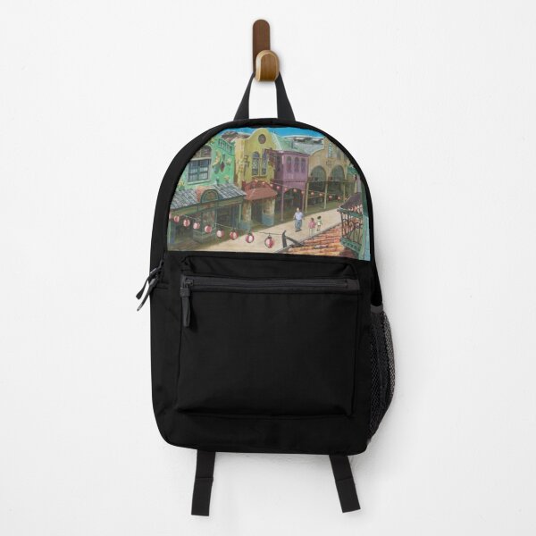 Chihiro lost in city - Spirited Away Backpack RB2212 product Offical GHIBLI1 Merch