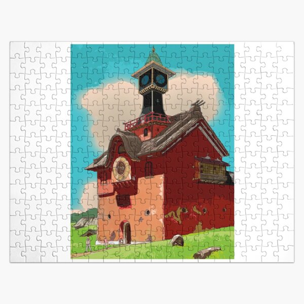 clock tower Jigsaw Puzzle RB2212 product Offical GHIBLI1 Merch