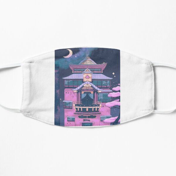might bath house Flat Mask RB2212 product Offical GHIBLI1 Merch